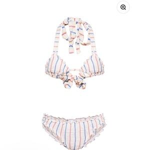 Moonday Swimsuit - red white and blue